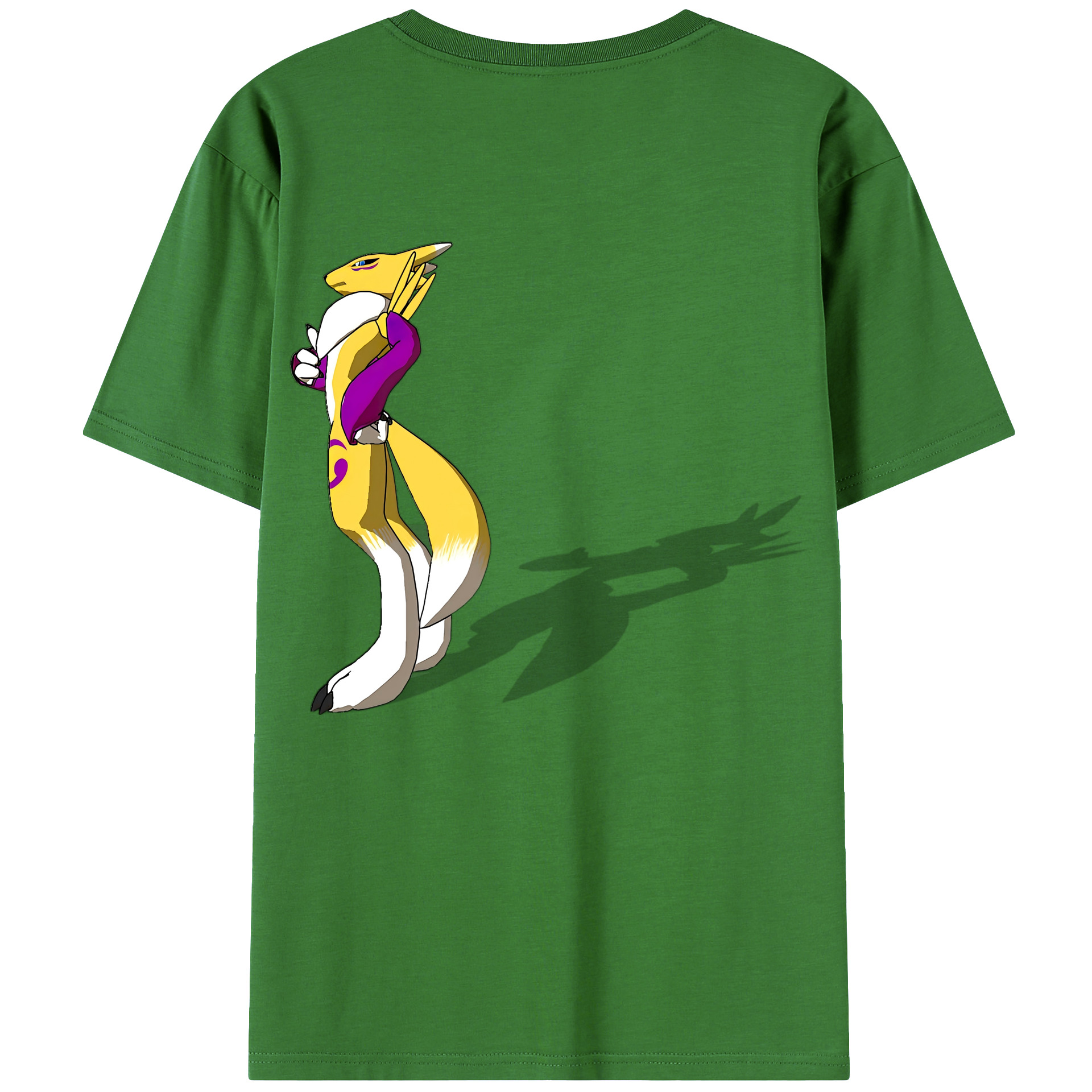（画像用） Digimon デジタルモンスター/デジモン レディース半袖Tシャツ(バックプリント)